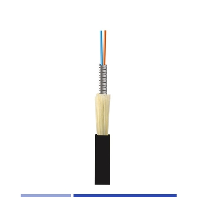 kupować Kabel optyczny z włóknem optycznym o 6 prętach, jednorzędny G652D Riser Jacket do zastosowań wewnętrznych i zewnętrznych produkcja online