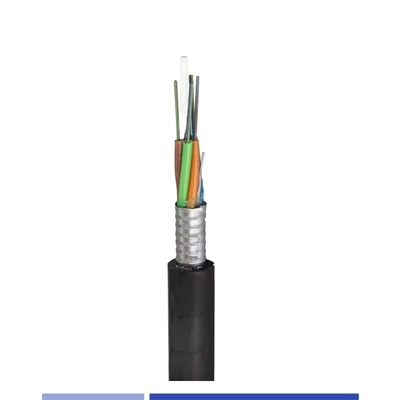 kupować 24 rdzenia Kabel światłowodowy zewnętrzny 9/125um Pancerny PE GYTS Zewnętrzny światłowodowy jednowarunkowy produkcja online