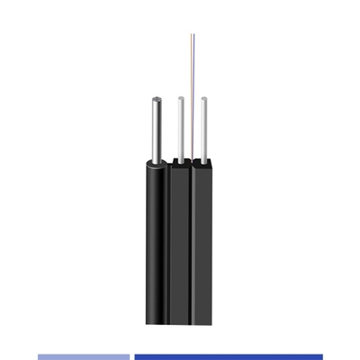 kupować LSZH Jacket Outdoor Flat Drop Fiber Cable 9/125 SMF G657A1 6 Włókna produkcja online