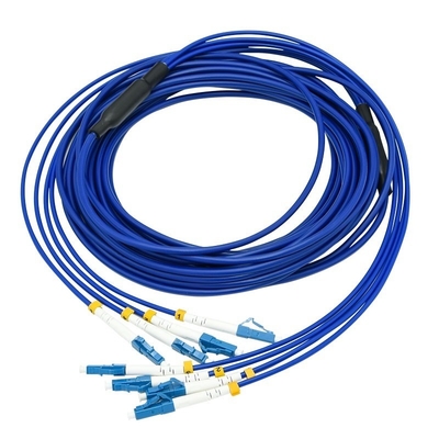 kupować 4 rdzenia Cable LC LC Single Mode G652D 3m Cable Fiber Optic produkcja online