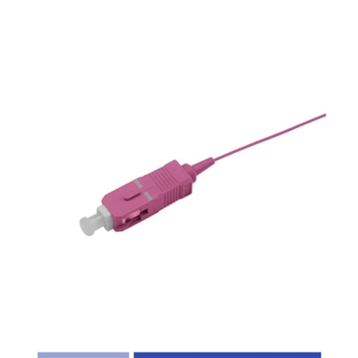 kupować Odporność na korozję SC UPC Multimode OM4 SC Pigtail 125um LSZH 1m Pigtail produkcja online