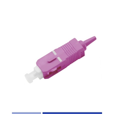 kupować OM4 Multimode Fiber Connectors SC UPC Simplex 0,9 mm Niska strata wstawienia produkcja online
