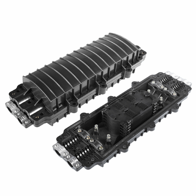 kupować Horyzontalny zamknięcie splice włókna 96F Wysokiej pojemności 24 Fiber Aerial Splice Case produkcja online