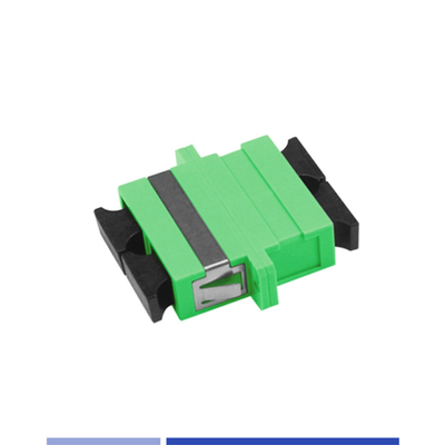 kupować Adapter światłowodowy jednowarunkowy SC/APC Duplex Optical Coupler z płaszczem Zielony produkcja online