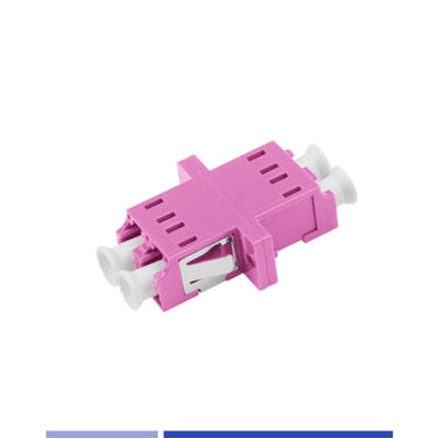 kupować OM4 LC UPC Duplex Connector Wysokiej wydajności wszechstronny z płaszczem magenta produkcja online
