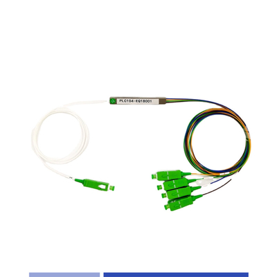 kupować SC/APC SingleMode 1x4 PLC Splitter 900μM Wysokiej wydajności odporny na korozję produkcja online