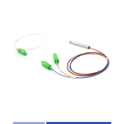kupować 1x2 SC APC Jednokomórkowy rozdzielnik mocy optycznej bezblokowy mini moduł 900μM produkcja online