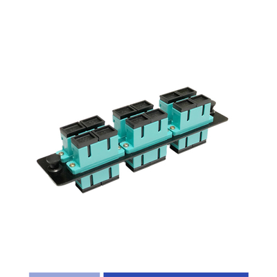 kupować SC Duplex OM3 Optical Patch Panel 6 Port Cold Rolled Steel produkcja online