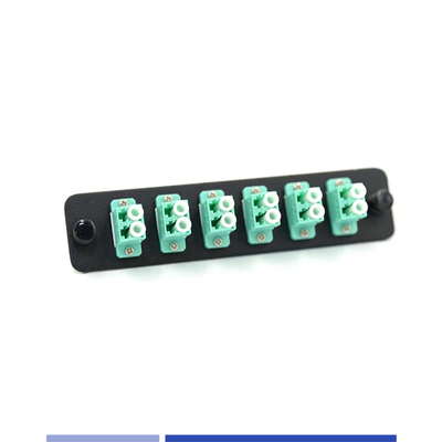 kupować 6 Port Duplex LC Panel Adaptora Włókna Wysokiej Dokładności Panel Fiber Patch Outdoor produkcja online
