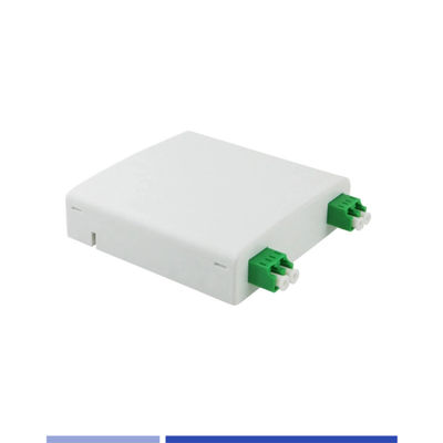 kupować 2 rdzenia Fiber Optic Surface Box nadaje się do LC/SC 2 porty Indoor FTTH Box produkcja online
