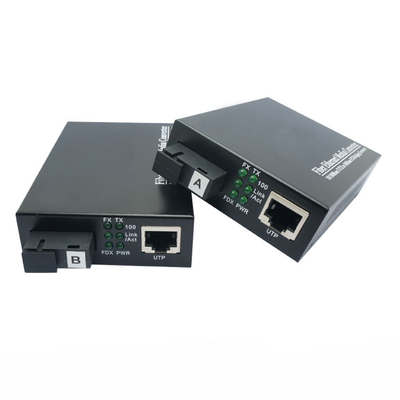 kupować Konwerterów BIDI Fiber Media 10/100Mbps Single Mode SMF TX1310nm/RX1550nm Simplex SC 20KM produkcja online