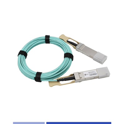 kupować 100G AOC Kabel aktywny QSFP28 do QSFP28 OM4 Kabel 3m LSZH Jacket produkcja online
