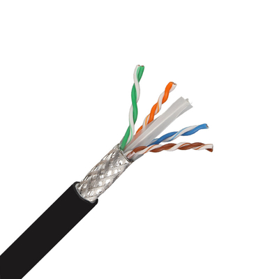 kupować SFTP Cat6 Network Cable Solid Copper 4 Pair PE 305Mtr Cat6 Ethernet Cable produkcja online
