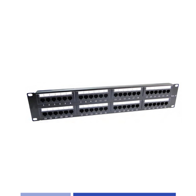 kupować Cat6 48 Panel patch bez osłony 2U Wstawiennictwo do układu kablowego produkcja online