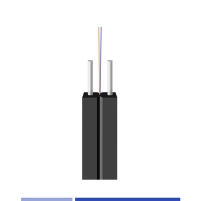 G657A1 LSZH Kabel światłowodowy w pomieszczeniach jednomodowy Kabel opasowy 12 Włókna 9/125 SMF Opalany