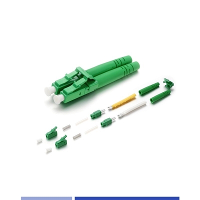 LC APC SingleMode Fiber Connector Duplex z 3,0 mm Boot