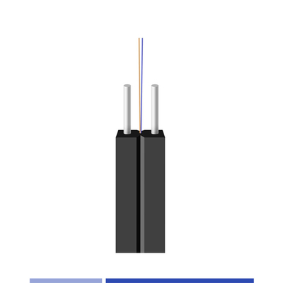1 Fiber Flat Drop Fiber Cable Singlemode 9/125 SMF G657A1 LSZH Do zastosowań w pomieszczeniach