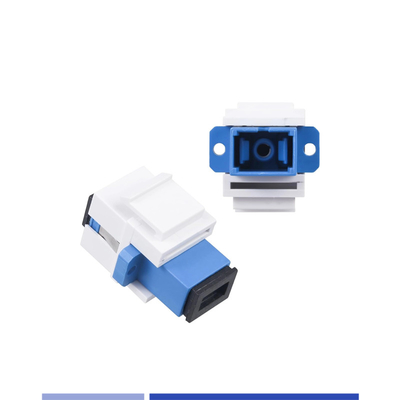 Adapter światłowodowy Keystone Jack Adapter SC UPC Single Mode Simplex Optical Coupler