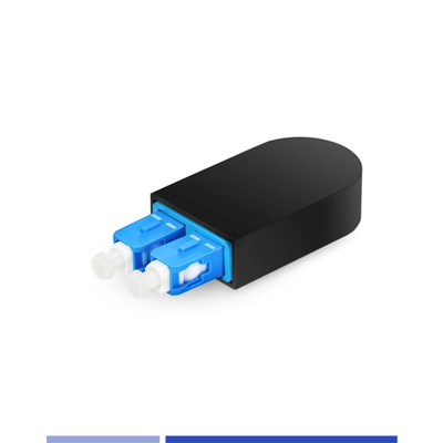 Adapter SC Fiber Loopback Single-Mode Dustproof dla sieci telekomunikacyjnych