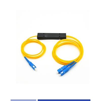 Moduł ABS 1x2 PLC Splitter SC UPC Singlemode 2,0 mm Fiber Beam Splitter