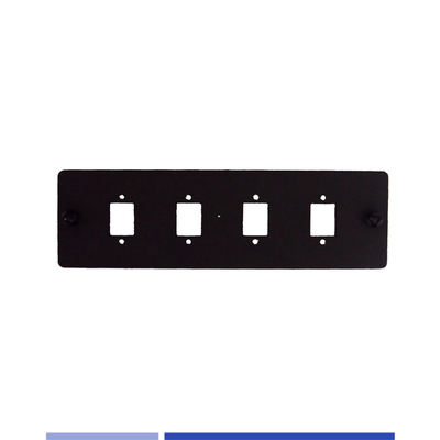 4 Płytka adaptera światłowodowego LC/SC Płytka patch panel światłowodowy rozładowany Wysoka precyzja