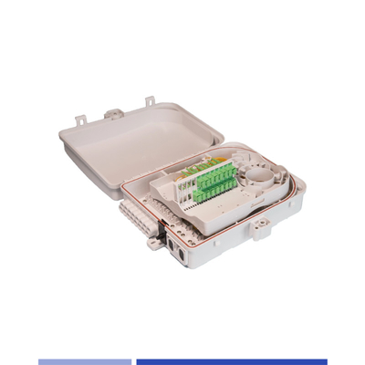 24 Port Termination Box Włókno optyczne SC ABS Plastic Simplex Adapter 24 Core