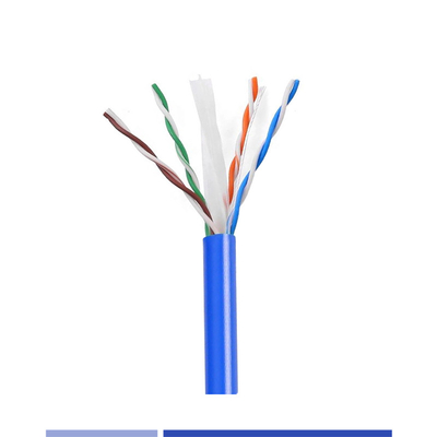 23AWG Solid Copper UTP Cat6A Kabel 4 Par LSZH Jacket UTP Kabel sieciowy